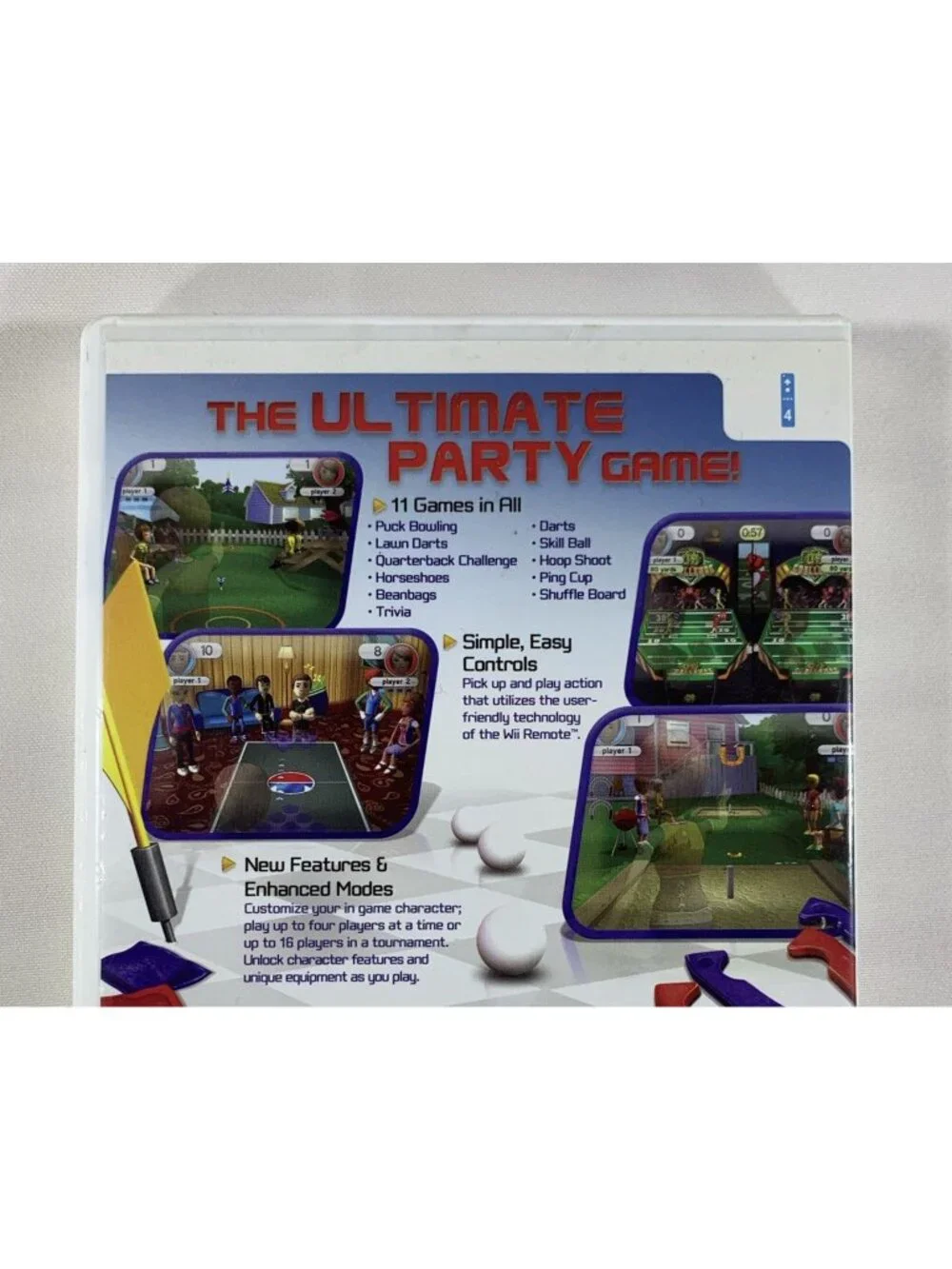 Game Party 2 For Nintendo Wii 11 Games With Case and Manual Rated E Tested